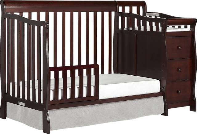 Bosley Espresso Convertible Crib and Changer - Thumbnail - Image 2