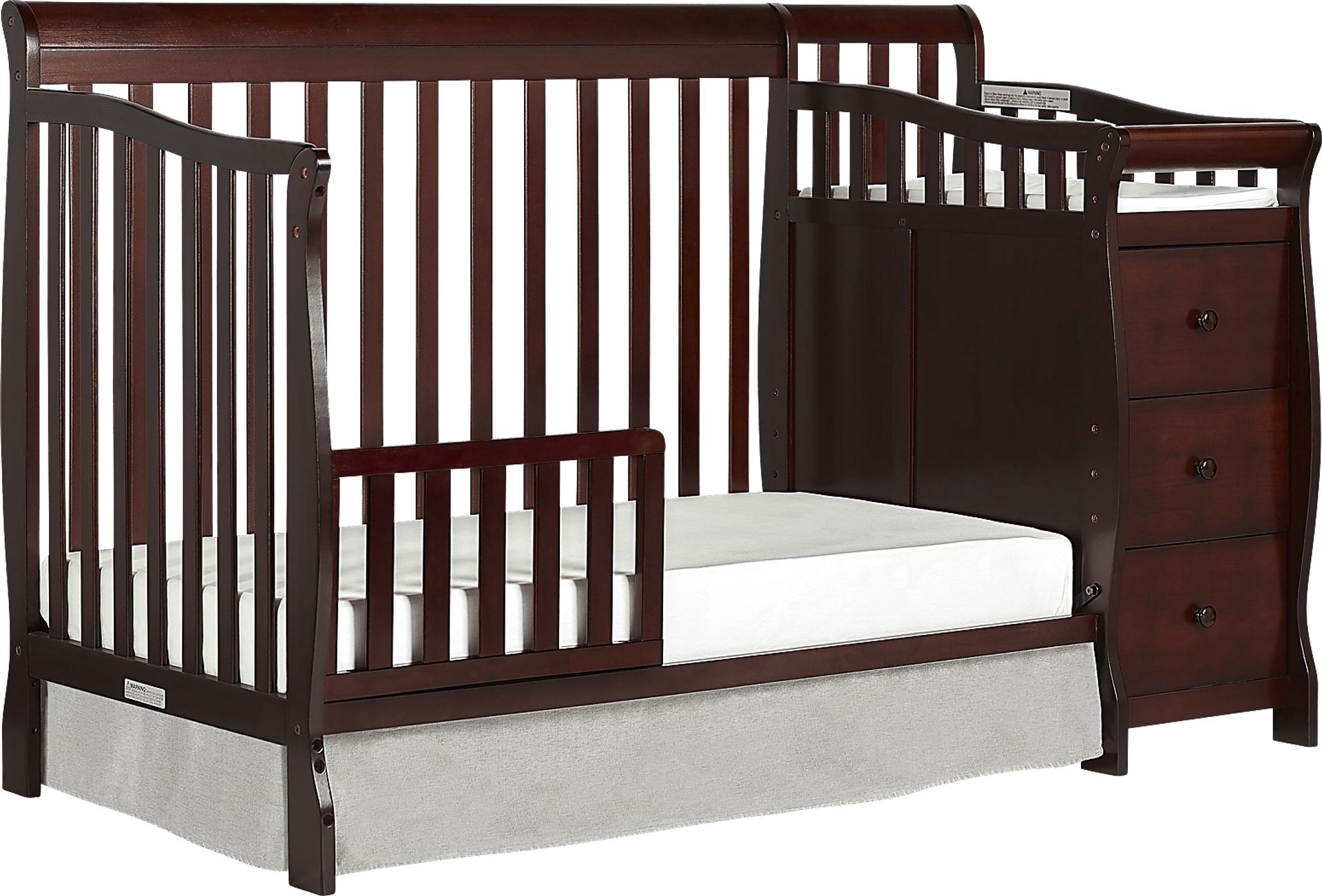 Bosley Espresso Convertible Crib and Changer - Image 2