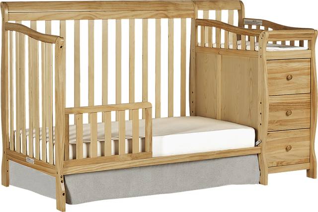 Bosley Natural Convertible Crib and Changer - Thumbnail - Image 2