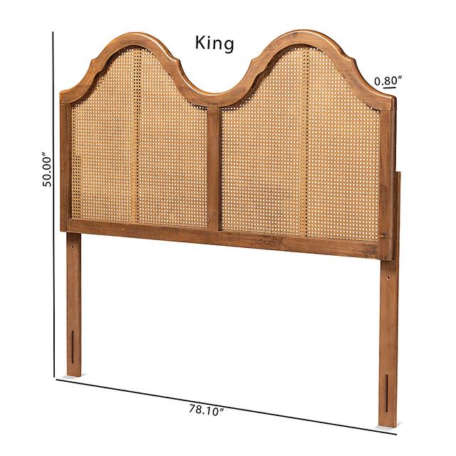 Bossham Brown King Headboard - Thumbnail - Image 4