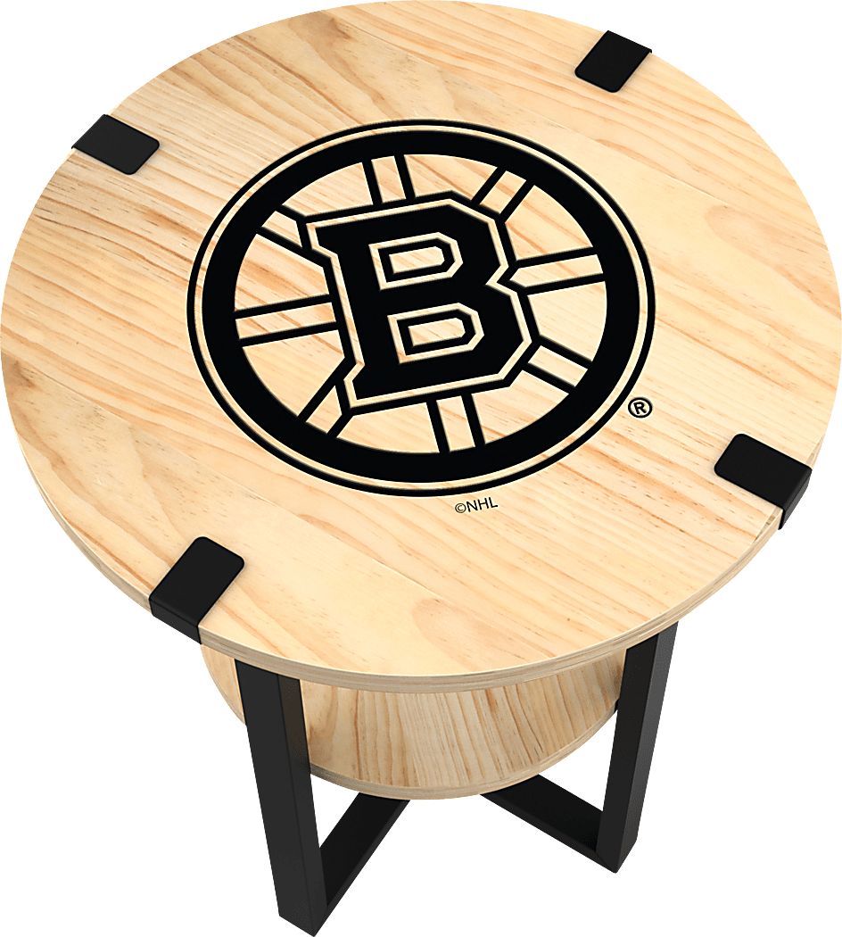 NCAA Boston Bruins Side Table