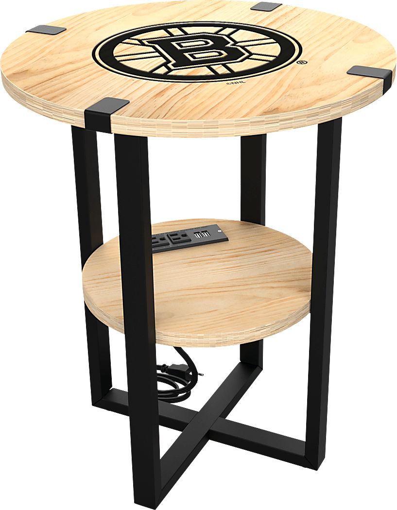 NCAA Boston Bruins Side Table - Thumbnail 2