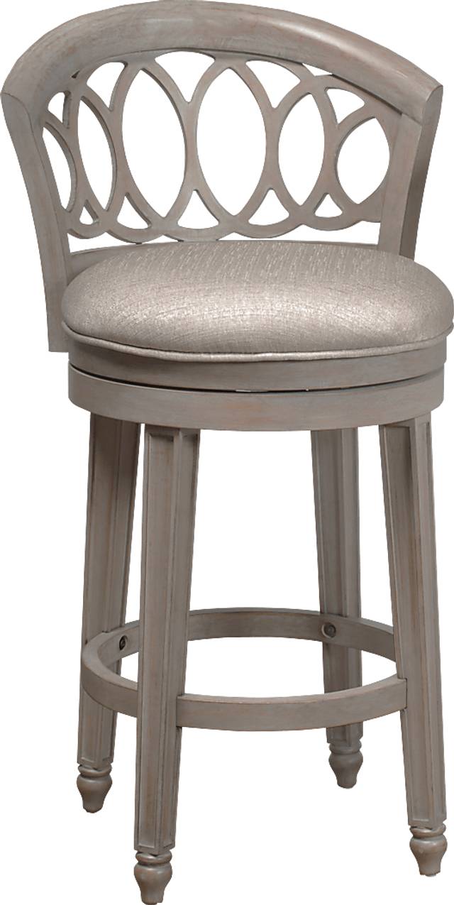Bosworth Gray Barstool - Thumbnail - Image 1