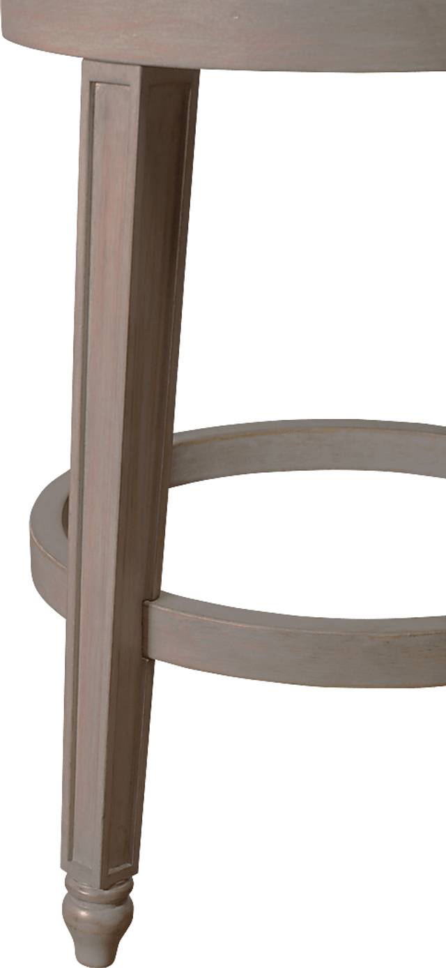 Bosworth Gray Swivel Counter Height Stool - Thumbnail - Image 2