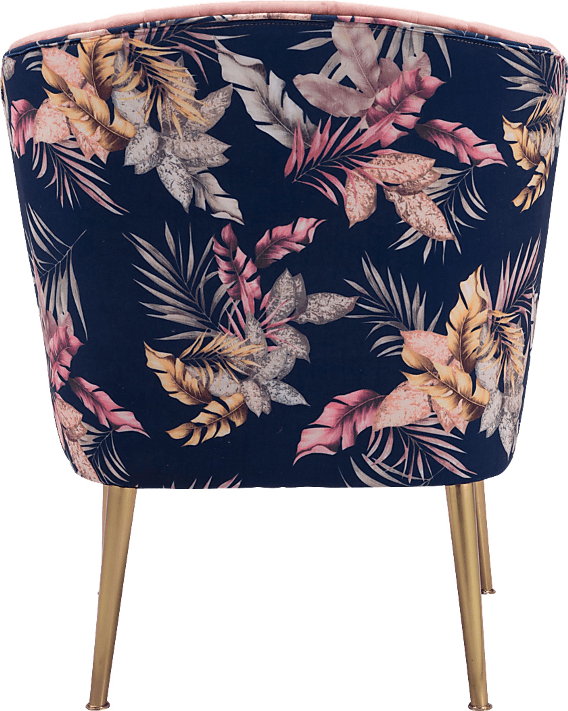 Botanical Eden Pink Accent Chair - Image 4