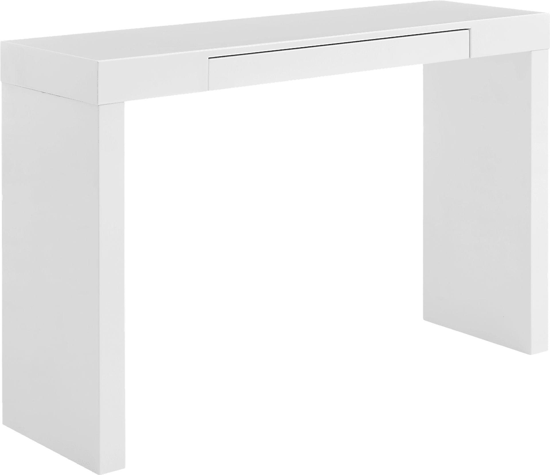 Boteler White Sofa Table - Image 3