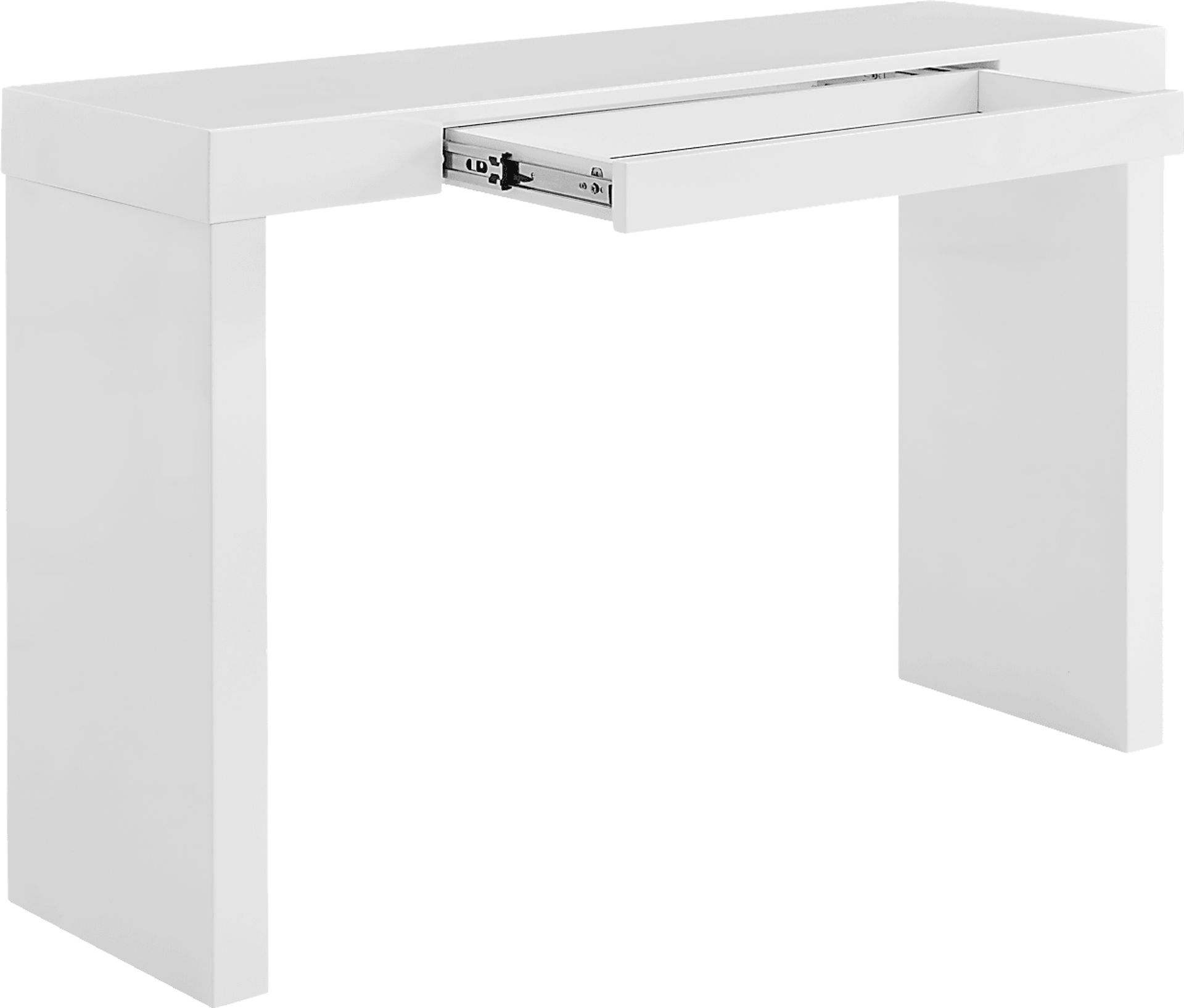 Boteler White Sofa Table - Image 5