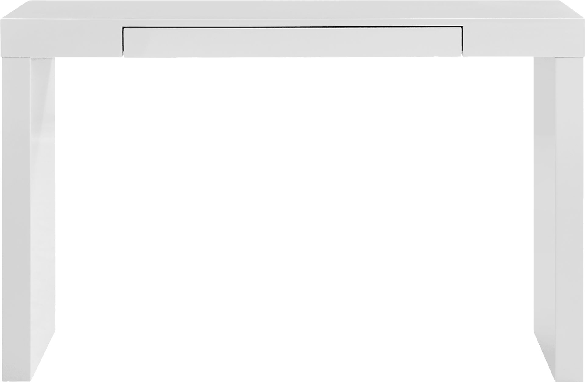 Boteler White Sofa Table - Image 1