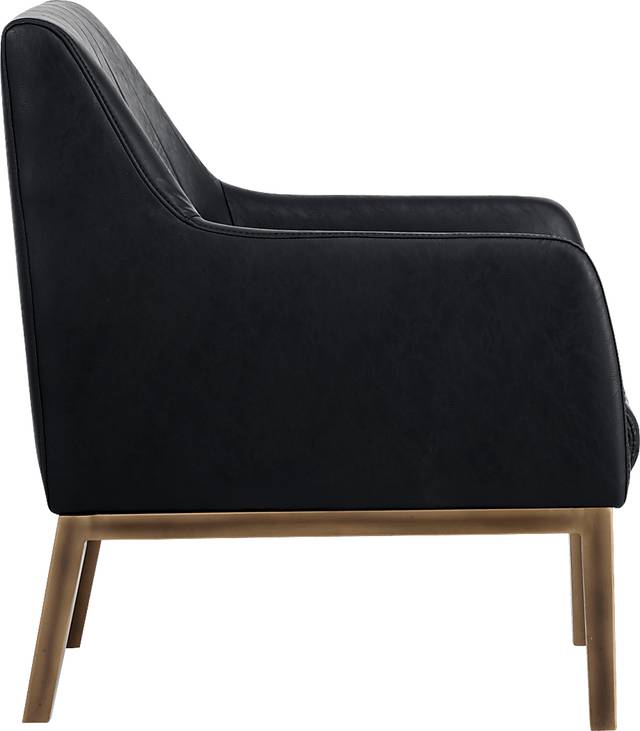 Botella Black Accent Chair - Thumbnail - Image 3