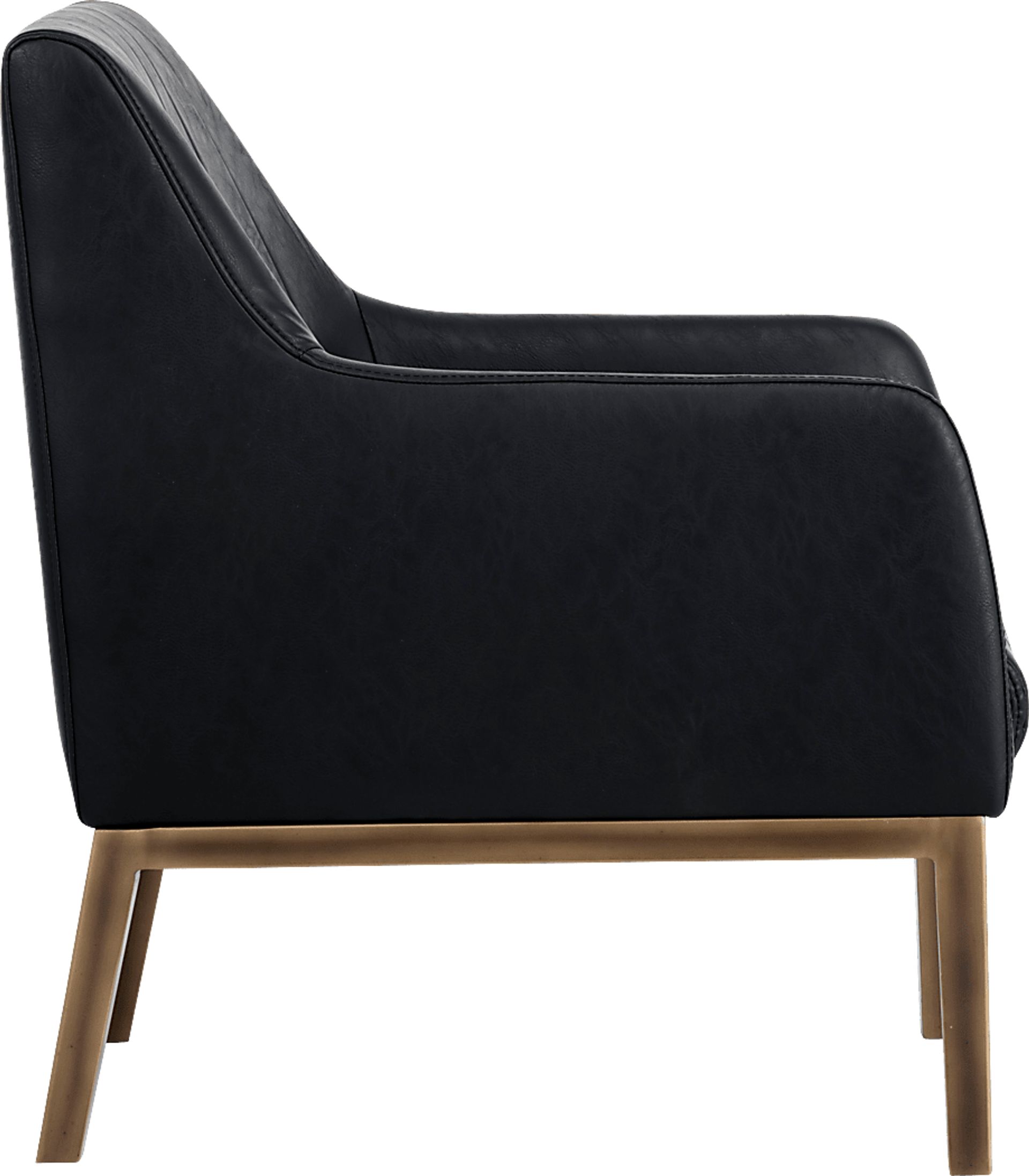 Botella Black Accent Chair - Image 3