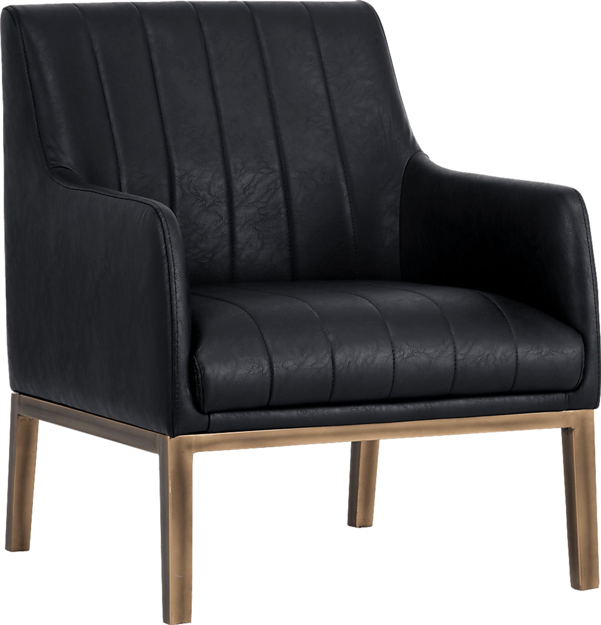 Botella Black Accent Chair - Image 1