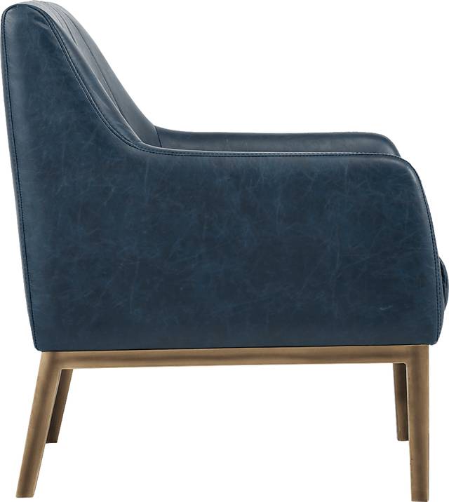 Botella Blue Accent Chair - Thumbnail - Image 2