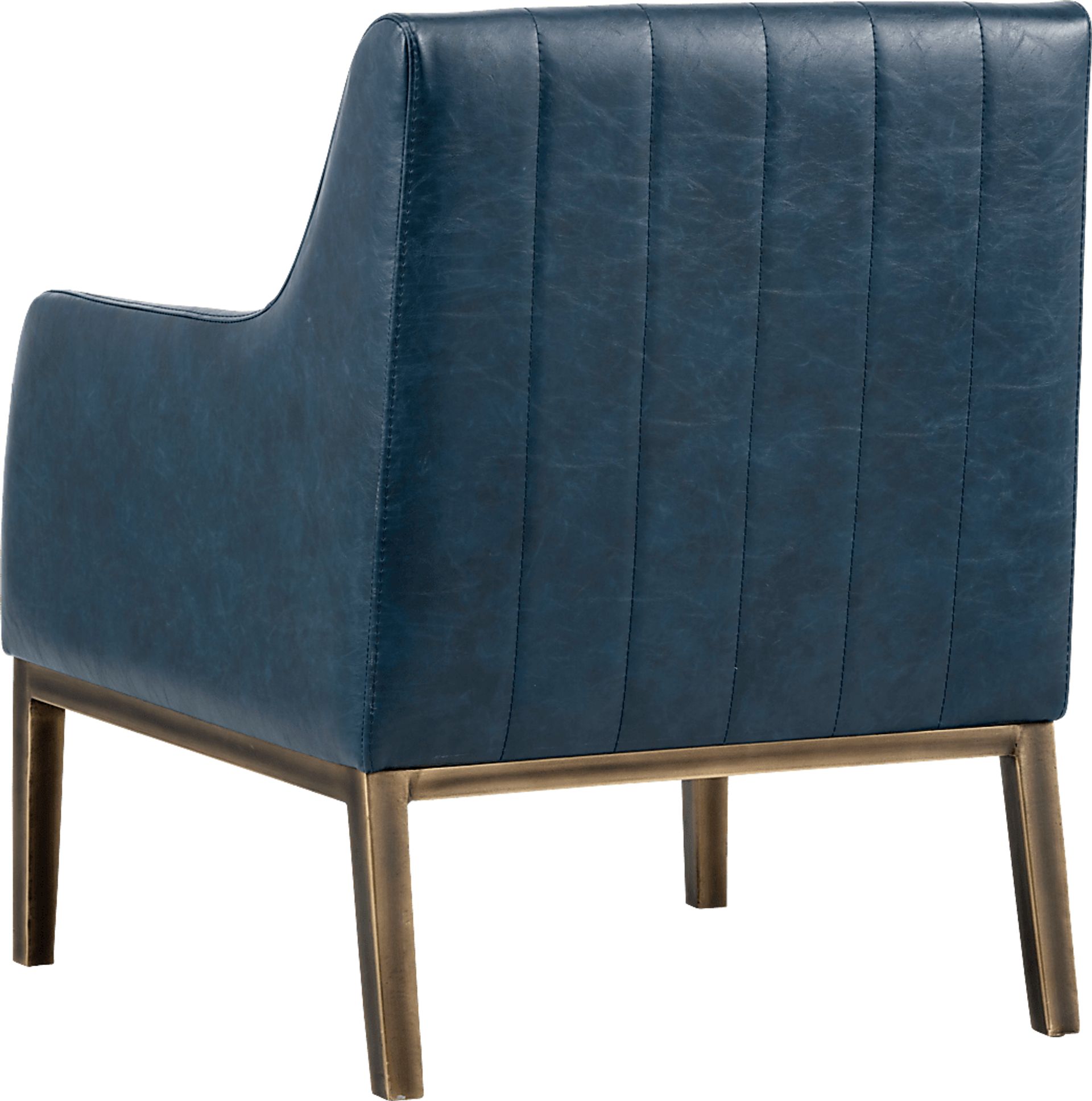 Botella Blue Accent Chair - Image 3