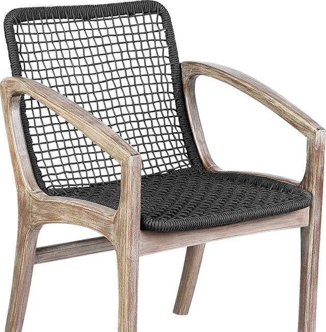 Outdoor Boudinot Black Arm Chair - Thumbnail - Image 6