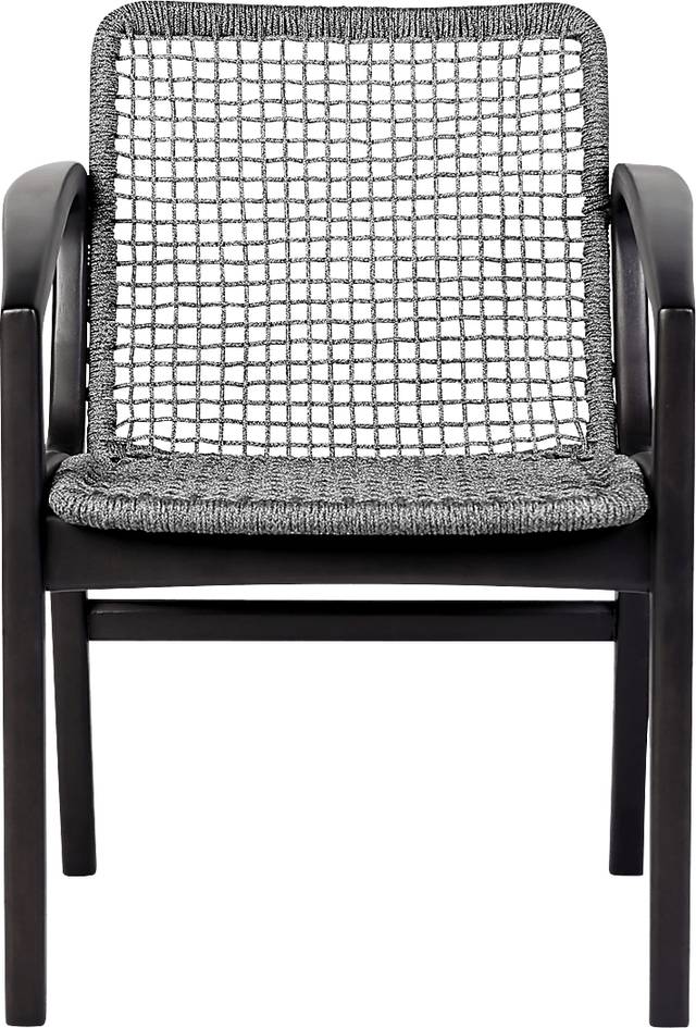 Outdoor Boudinot Gray Arm Chair - Thumbnail - Image 2