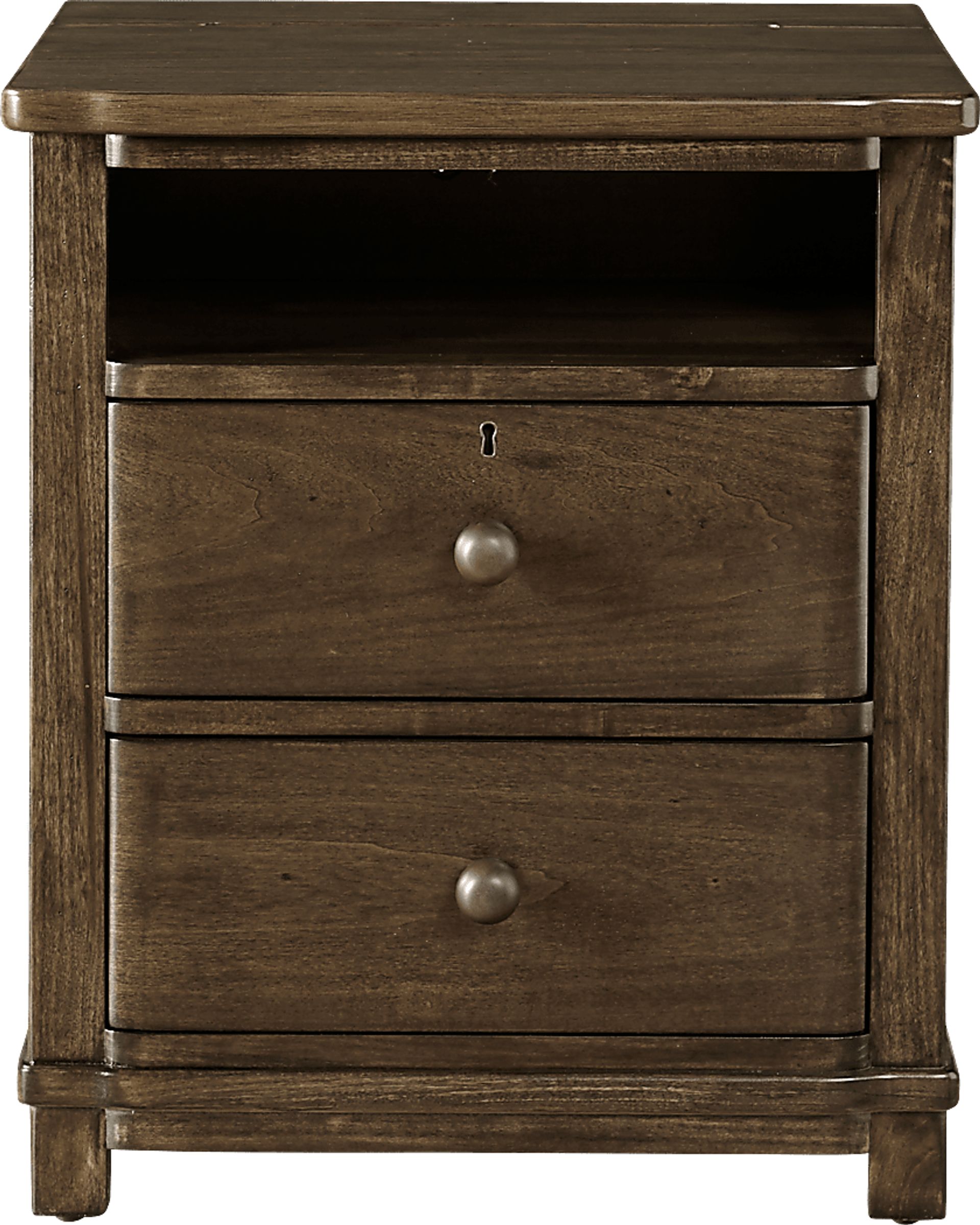 Boulder Chocolate Nightstand - Image 1