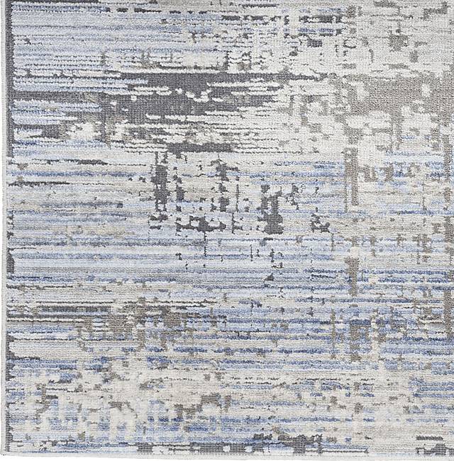 Boumur Blue 2'2 x 8' Runner Rug - Thumbnail - Image 3
