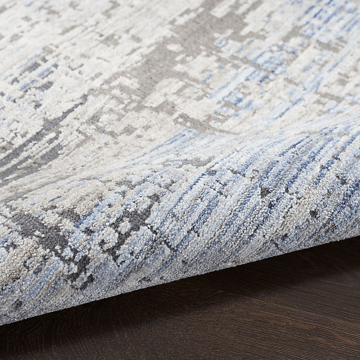Boumur Blue,Gray Rugs | Rooms to Go