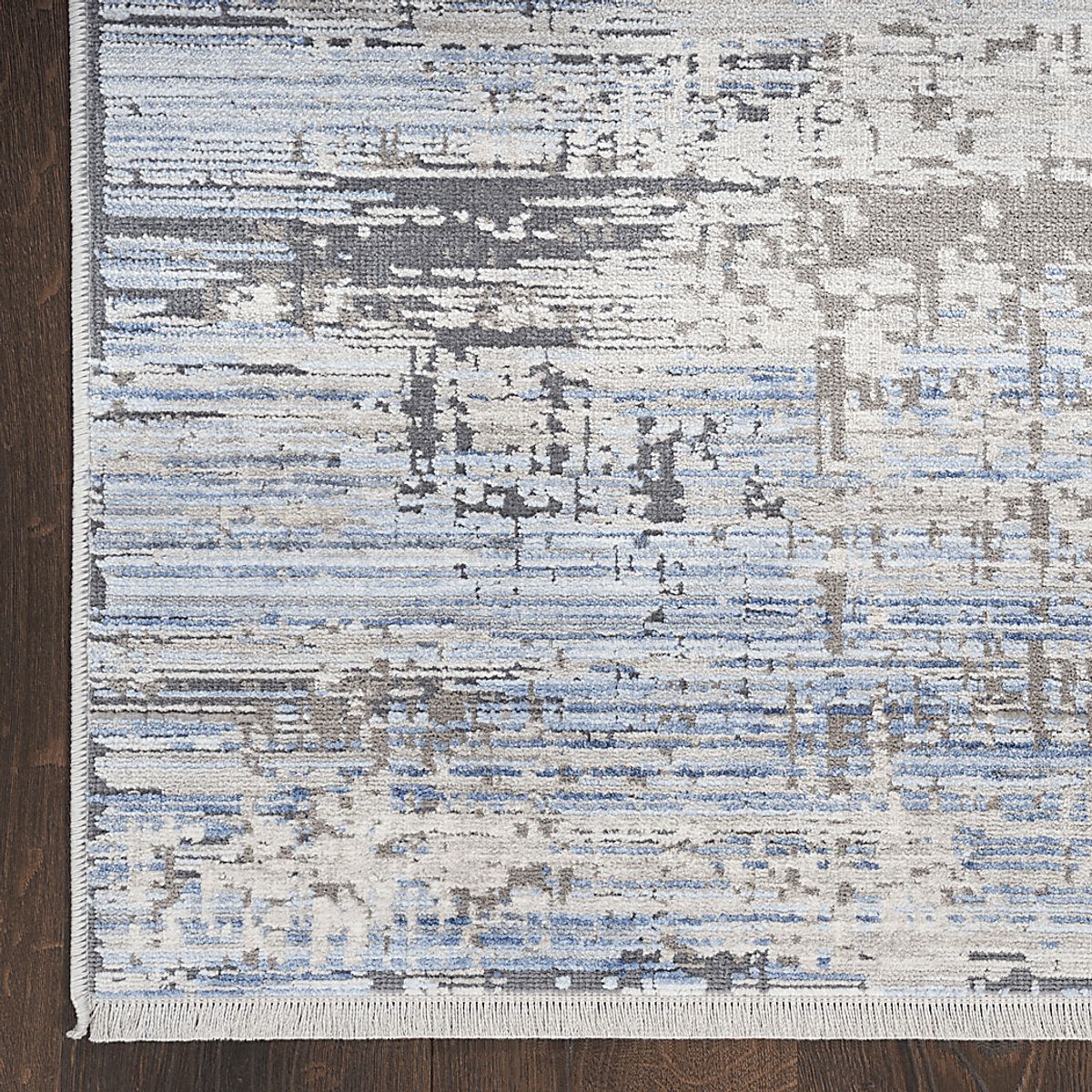 Boumur Blue,Gray Rugs | Rooms to Go