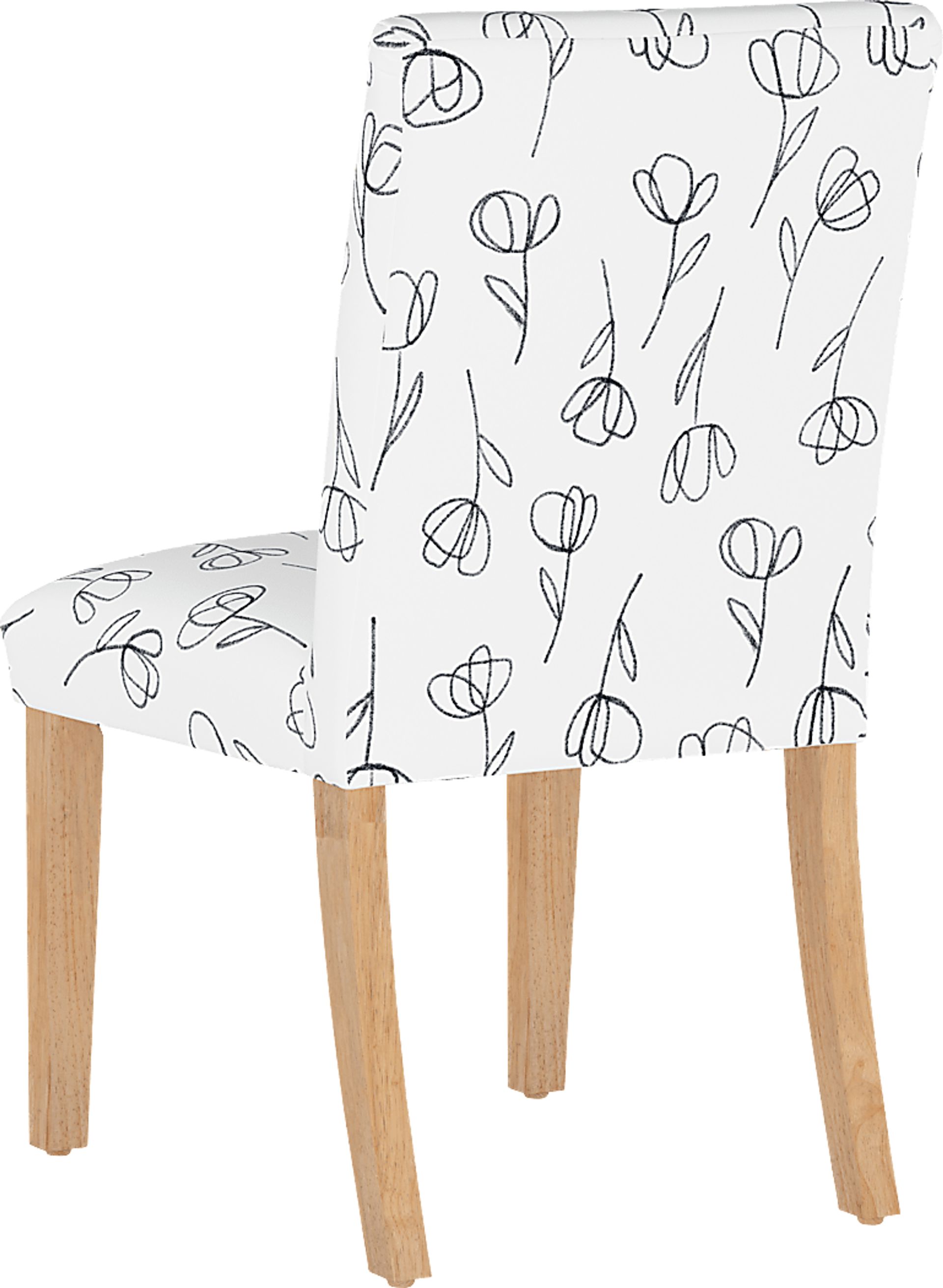 Bouqay White Side Chair - Image 4