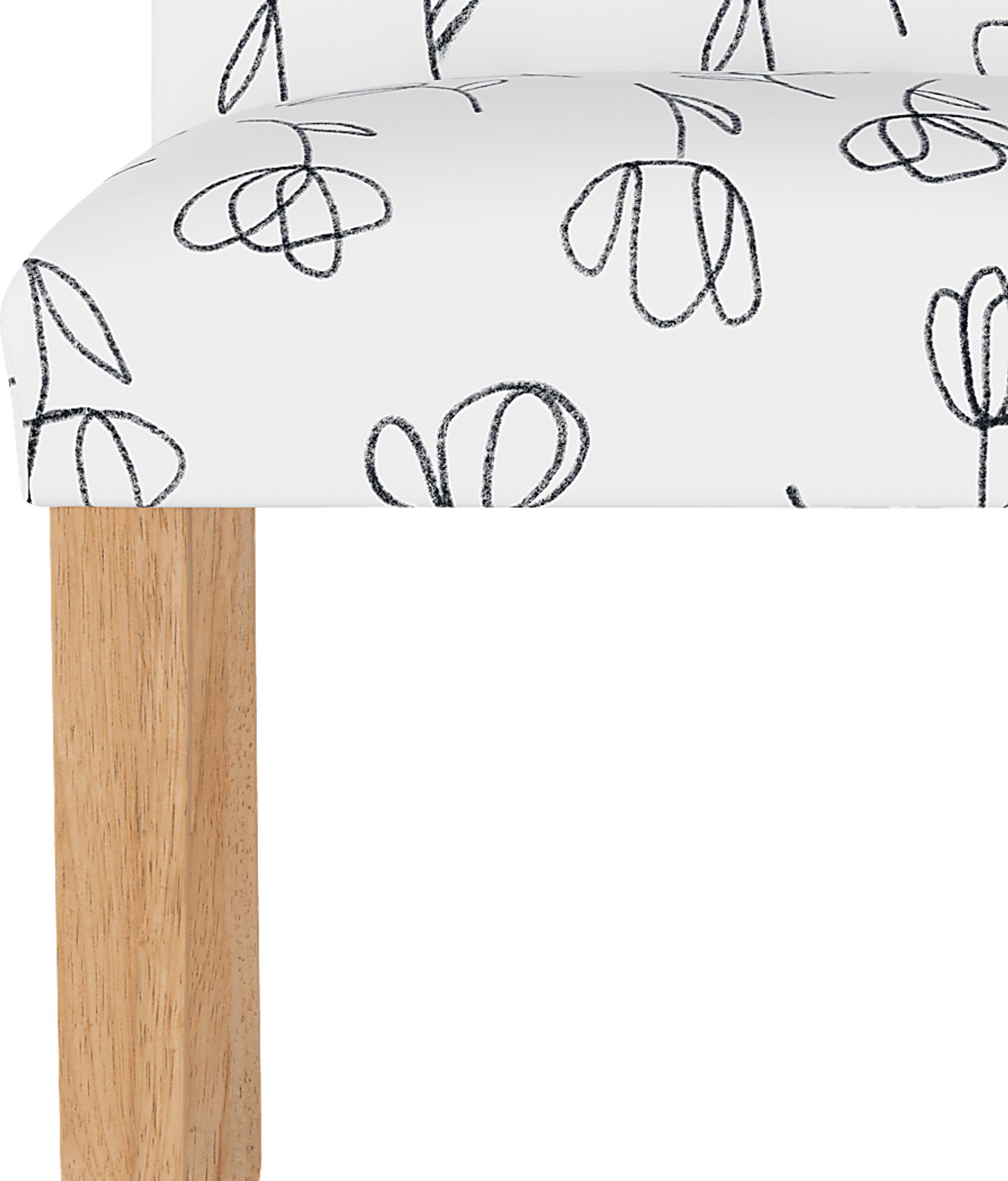 Bouqay White Side Chair - Image 5