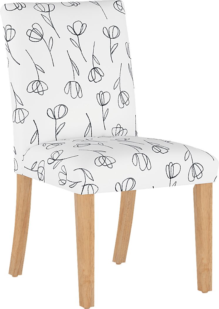 Bouqay White Side Chair