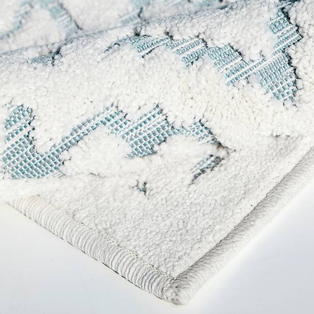 Bousson White 7'9 x 10'10 Rug - Thumbnail - Image 5