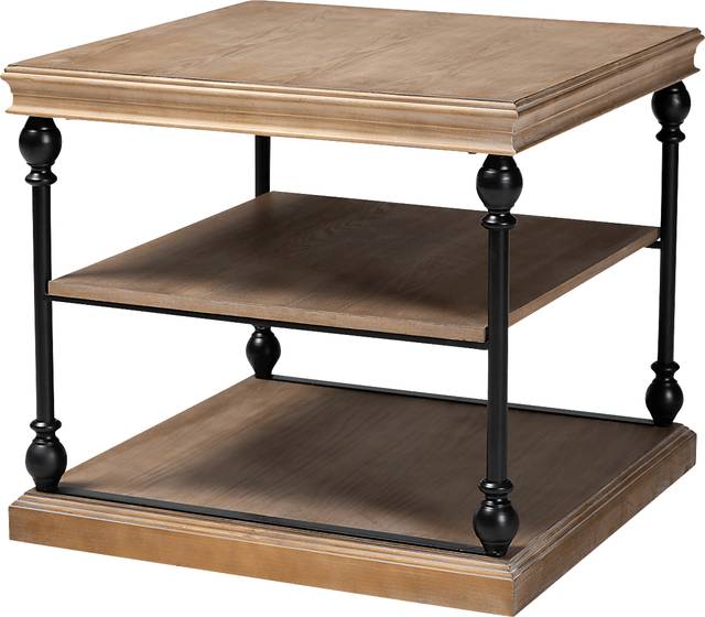 Bouverie Gray End Table - Thumbnail - Image 1