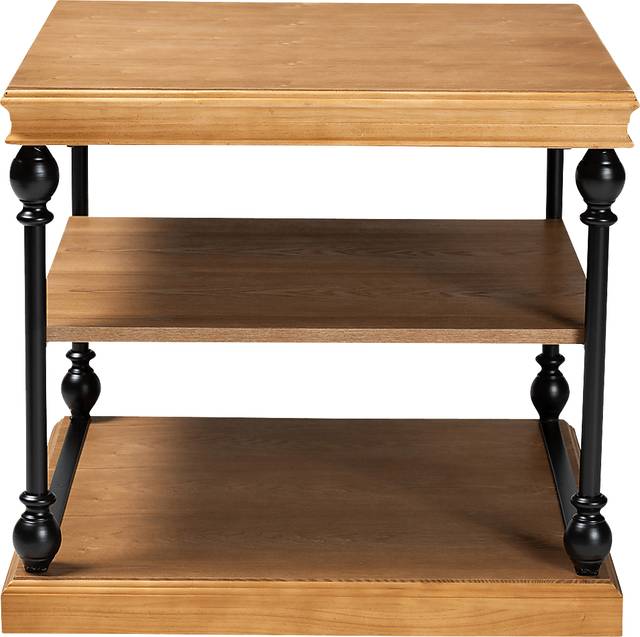 Bouverie Oak End Table - Thumbnail - Image 3
