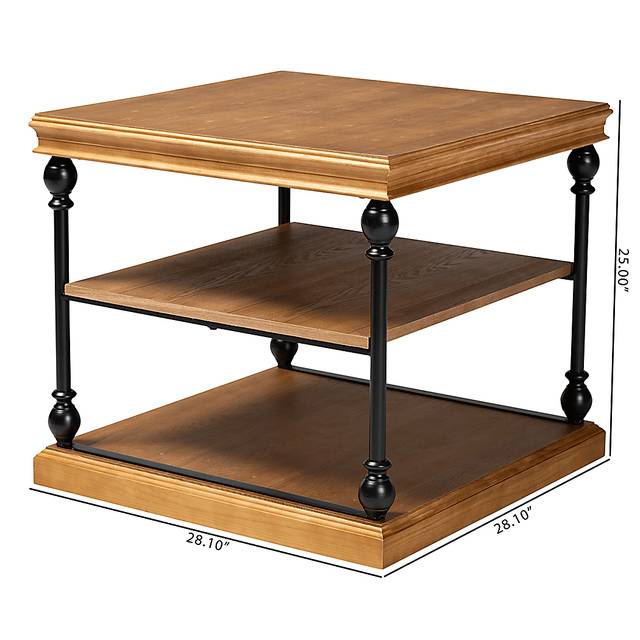 Bouverie Oak End Table - Thumbnail - Image 8