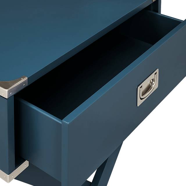 Bowen Blue Accent Table - Thumbnail - Image 2