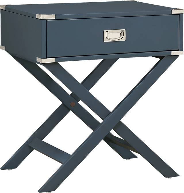 Bowen Blue Accent Table - Thumbnail - Image 1