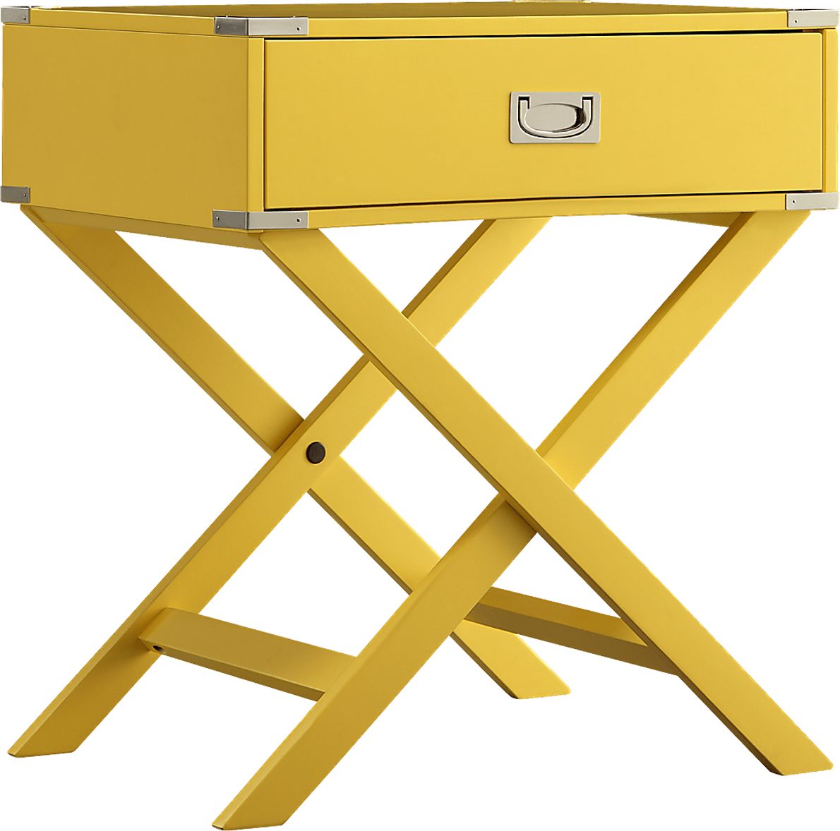 Bowen Yellow Colors Accent Table - Rooms To Go