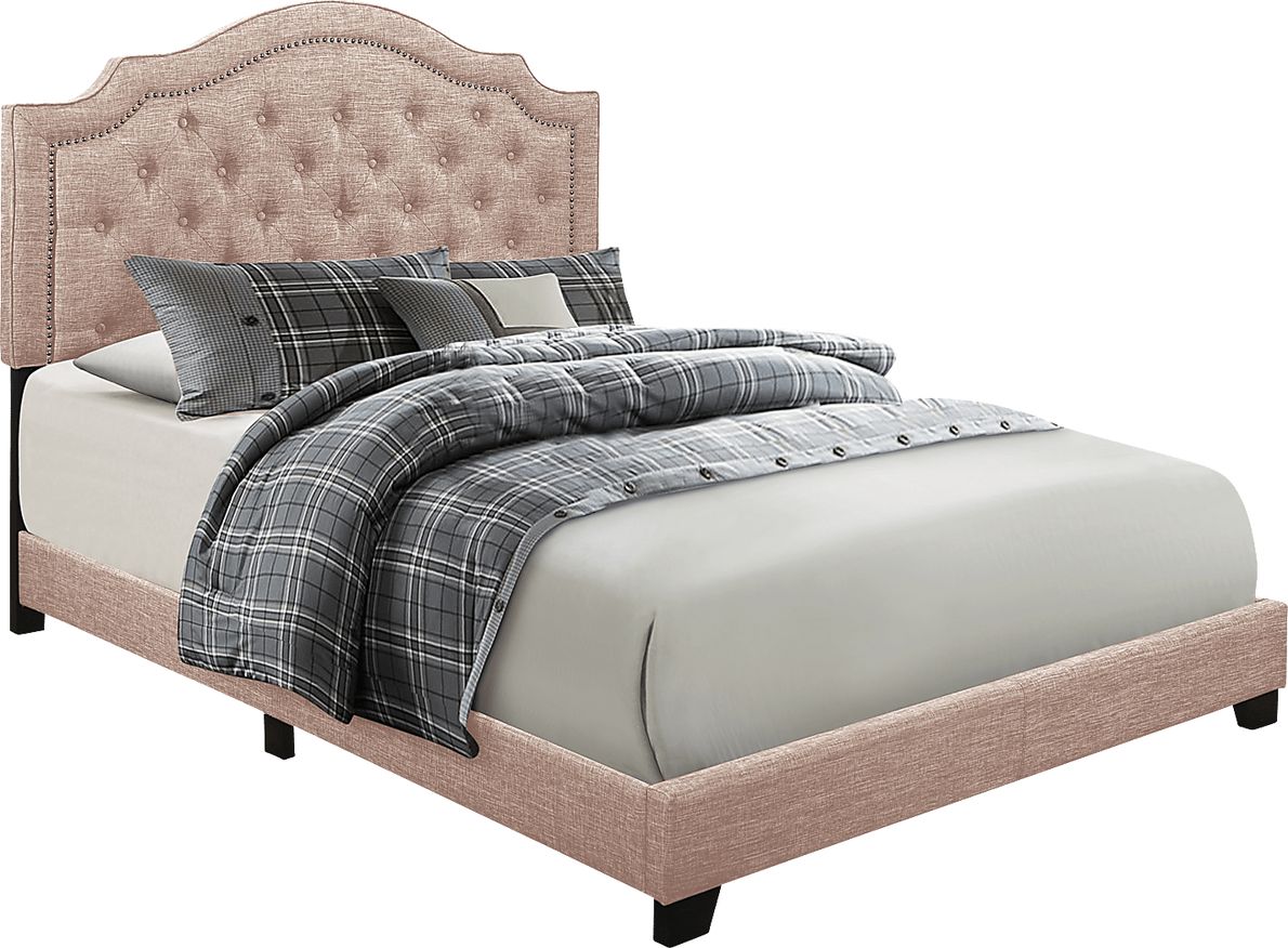 Bowerton Beige Queen Upholstered Bed
