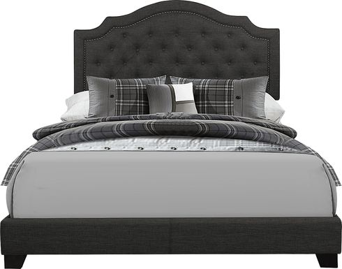 Bowerton Dark Gray Queen Upholstered Bed
