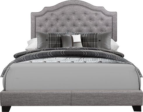 Bowerton Gray Full Upholstered Bed