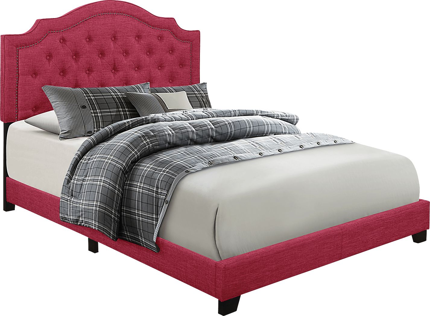 Bowerton Queen Upholstered Bed - Thumbnail 3