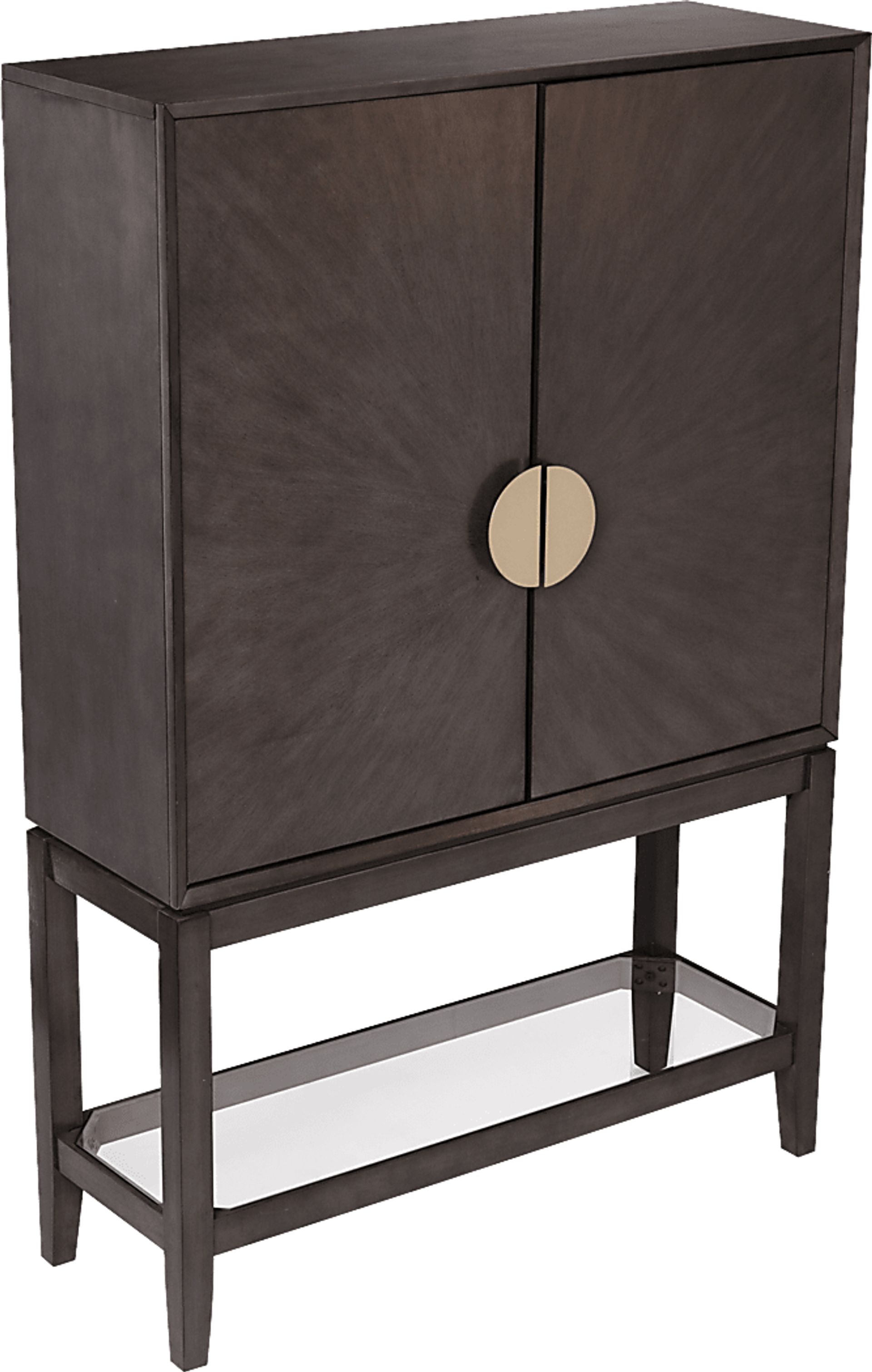 Bowker Brown Accent Cabinet - Image 1