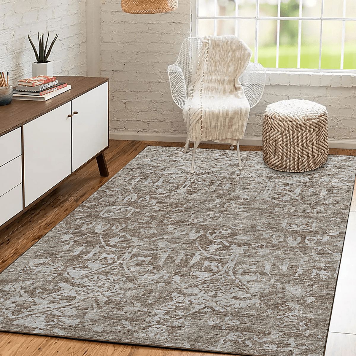 Bowlyn Beige Rug | Rooms to Go