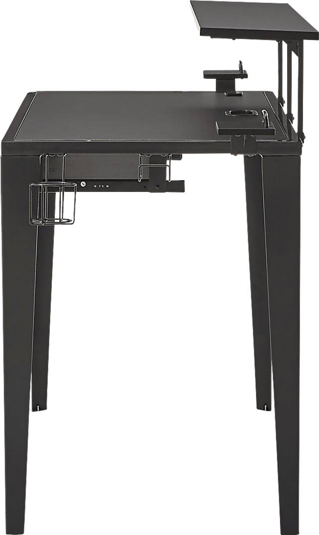 Bowne Black Desk - Thumbnail - Image 3