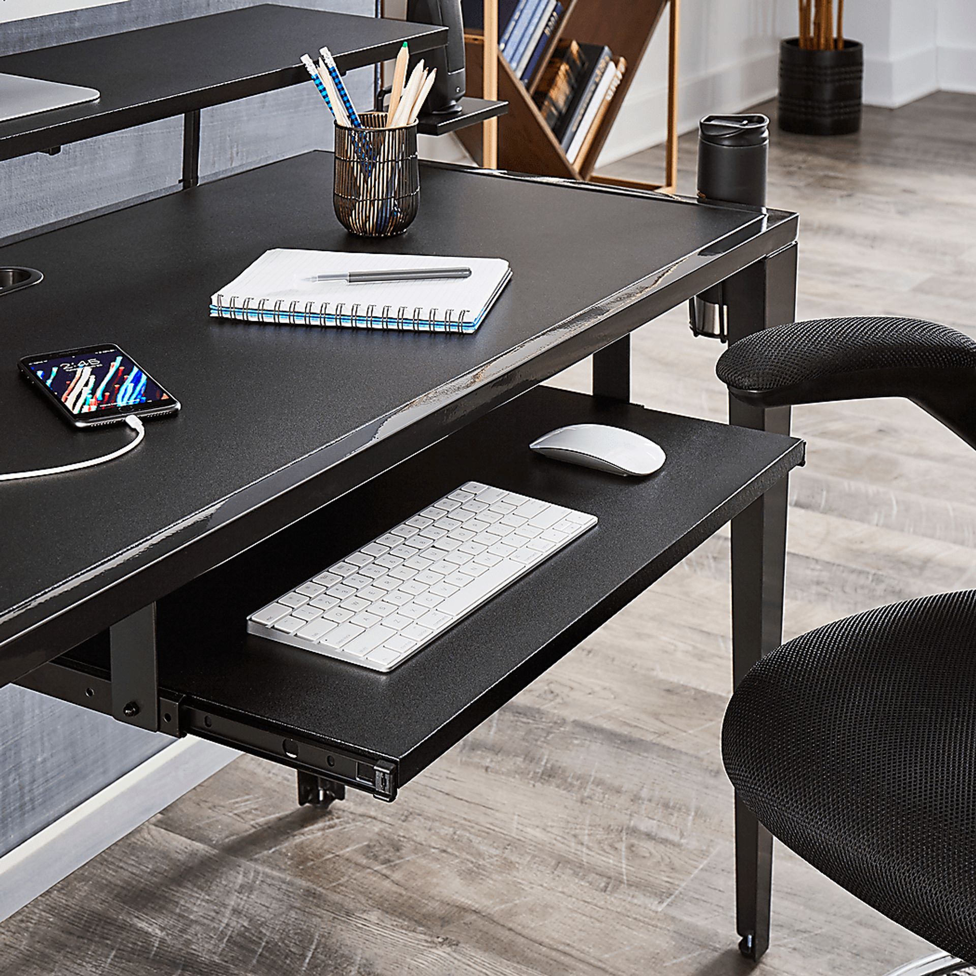 Bowne Black Desk - Image 6