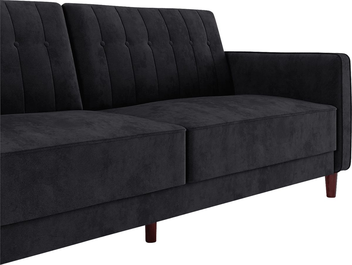 Boxmeer Black Futon | Rooms to Go