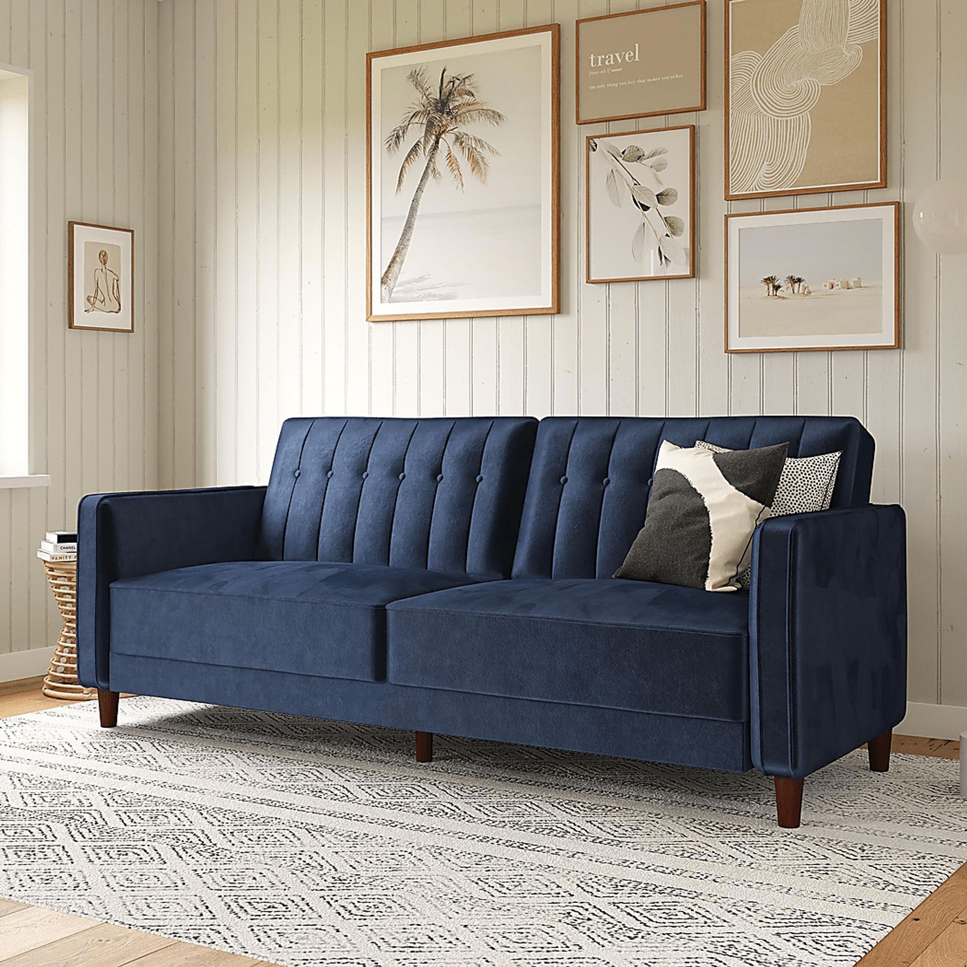 Boxmeer Blue Futon Rooms to Go
