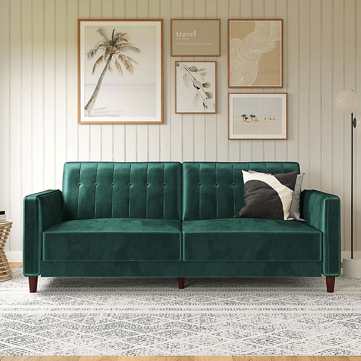 Boxmeer Green Futon | Rooms to Go