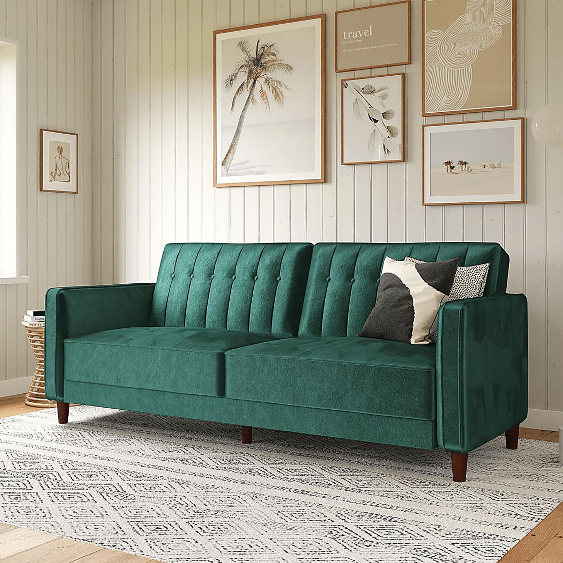 Boxmeer Green Futon - Image 2