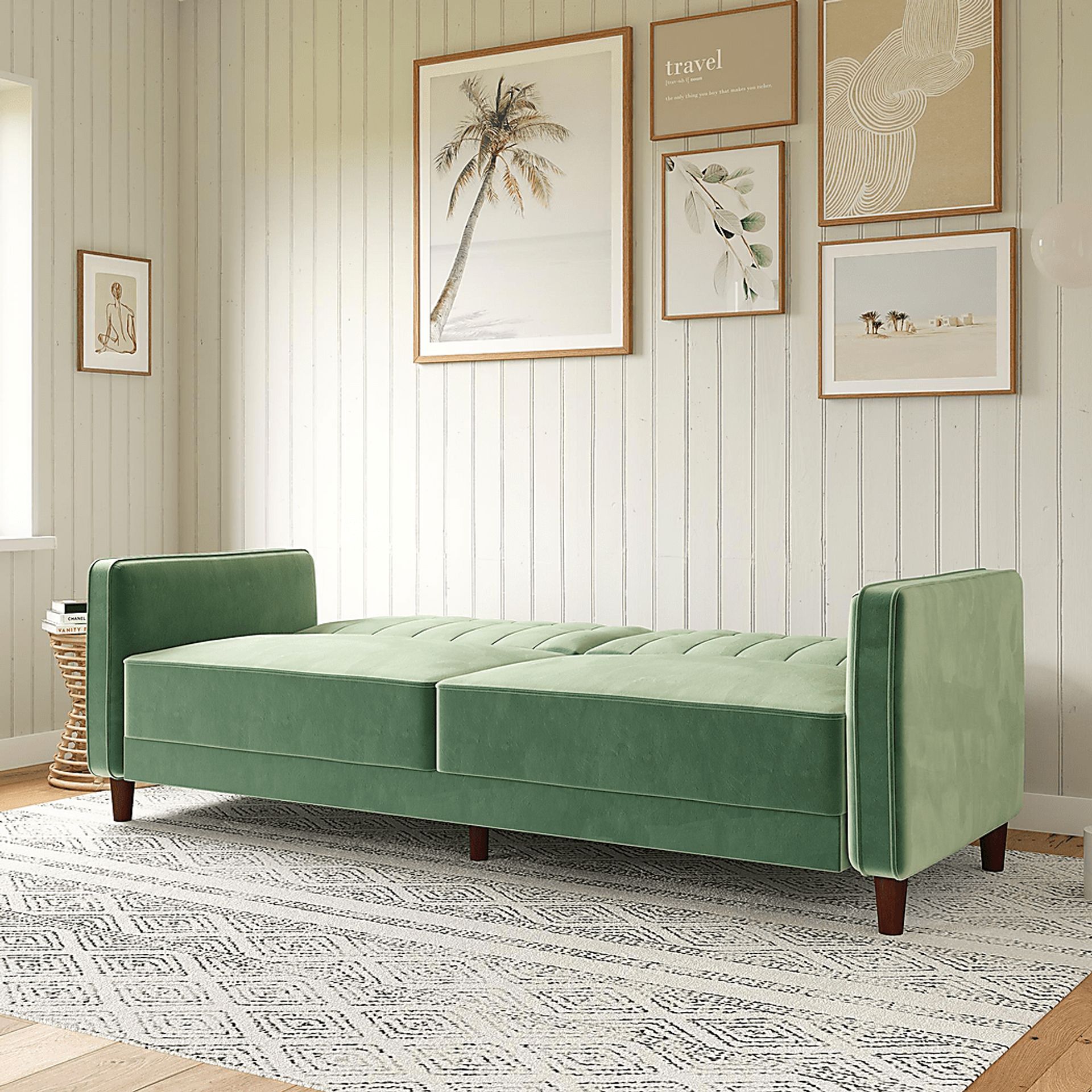 Boxmeer Light Green Futon - Image 13