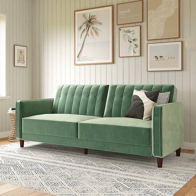 Boxmeer Light Green Futon - Thumbnail - Image 2