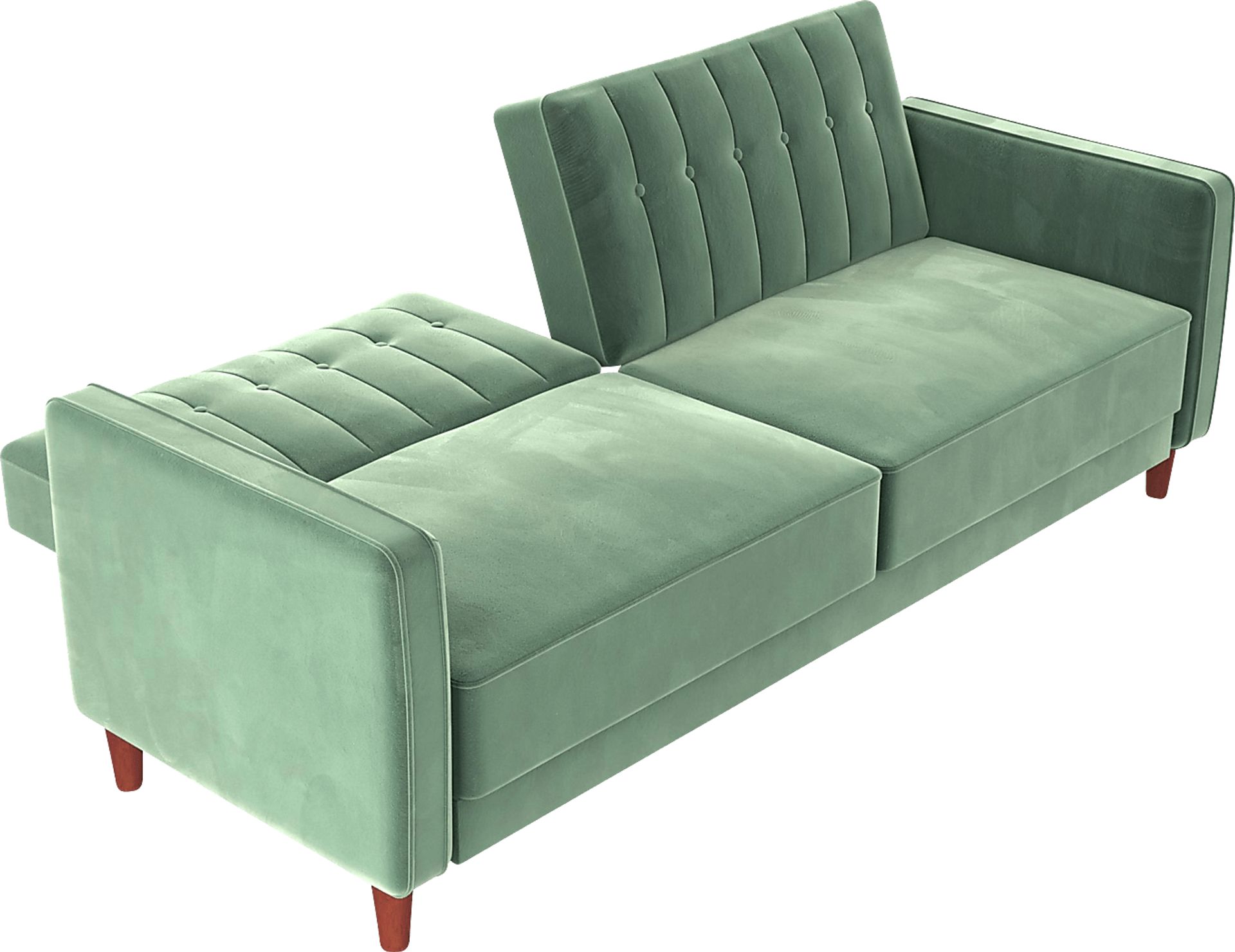 Boxmeer Light Green Futon - Image 4