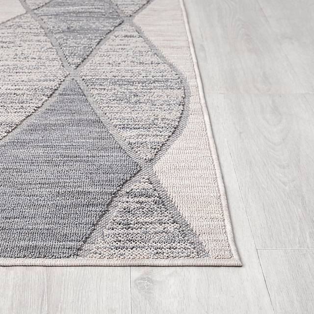 Boyale Blue 5' x 7' Indoor/Outdoor Rug - Thumbnail - Image 4