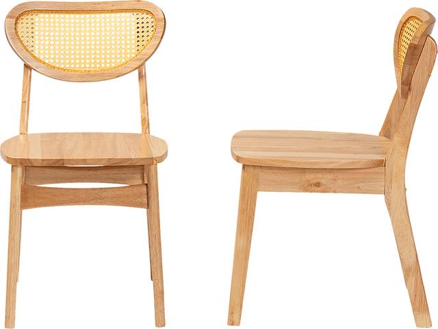 Boycher Light Brown Dining Chair, Set of 2 - Thumbnail - Image 4
